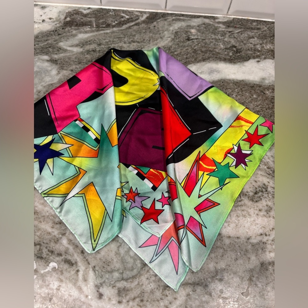 Parade silk scarf - Picture 3 of 6